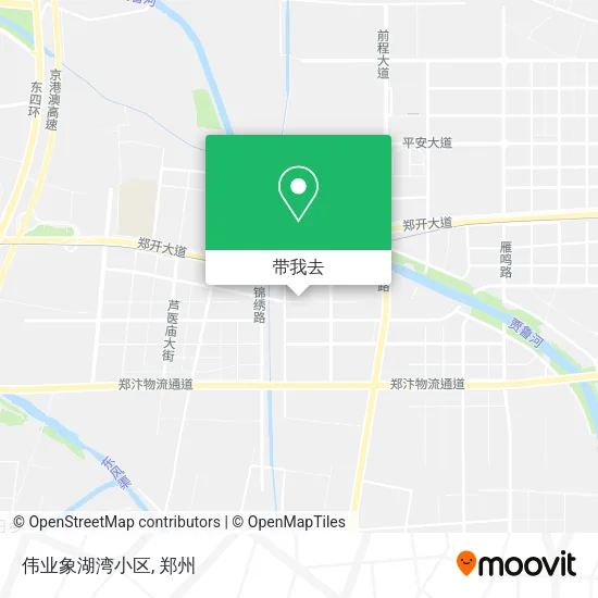 伟业象湖湾小区地图