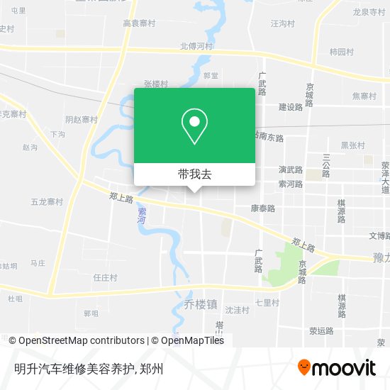 明升汽车维修美容养护地图