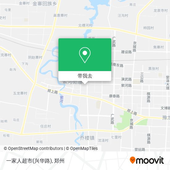 一家人超市(兴华路)地图
