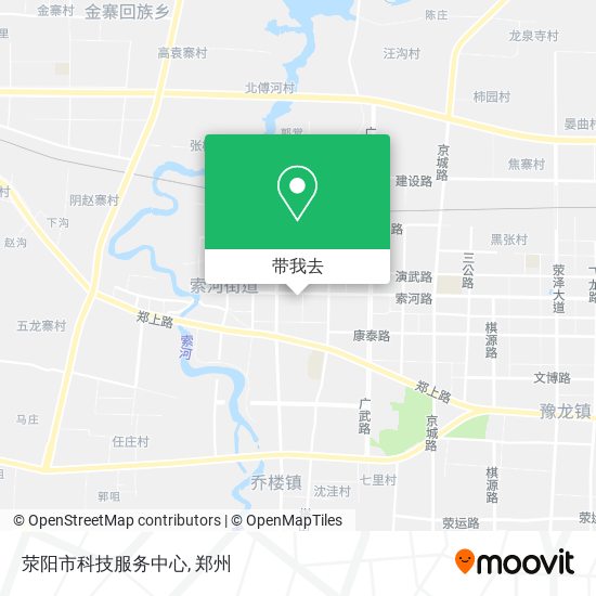 荥阳市科技服务中心地图