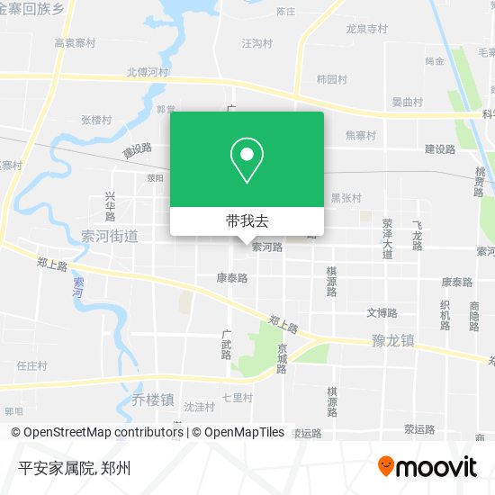 平安家属院地图