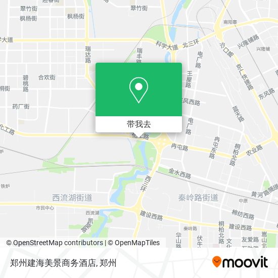 郑州建海美景商务酒店地图