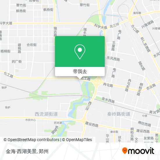 金海·西湖美景地图
