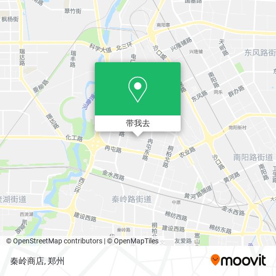 秦岭商店地图