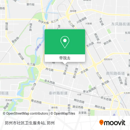郑州市社区卫生服务站地图