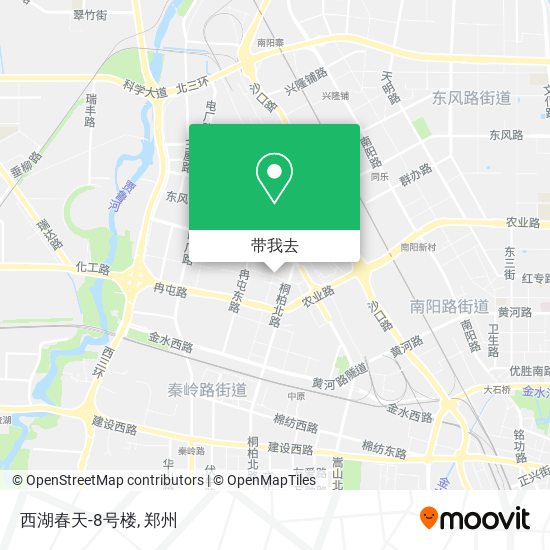 西湖春天-8号楼地图