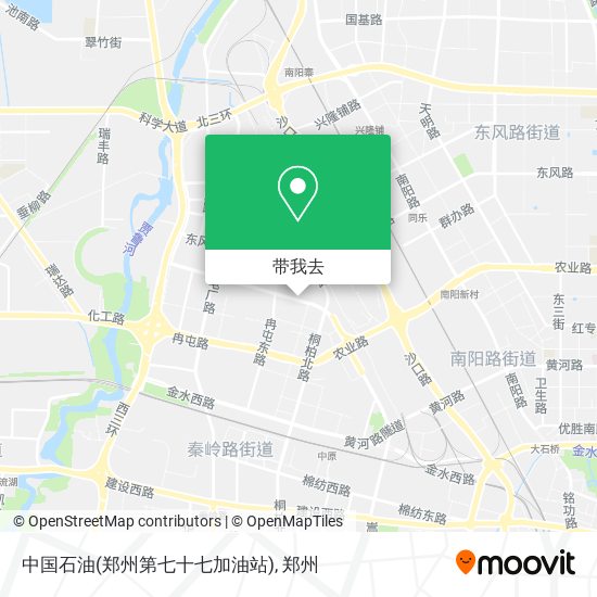 中国石油(郑州第七十七加油站)地图
