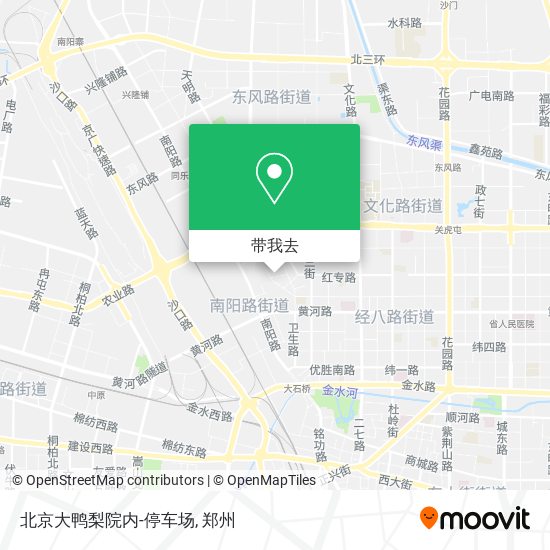 北京大鸭梨院内-停车场地图