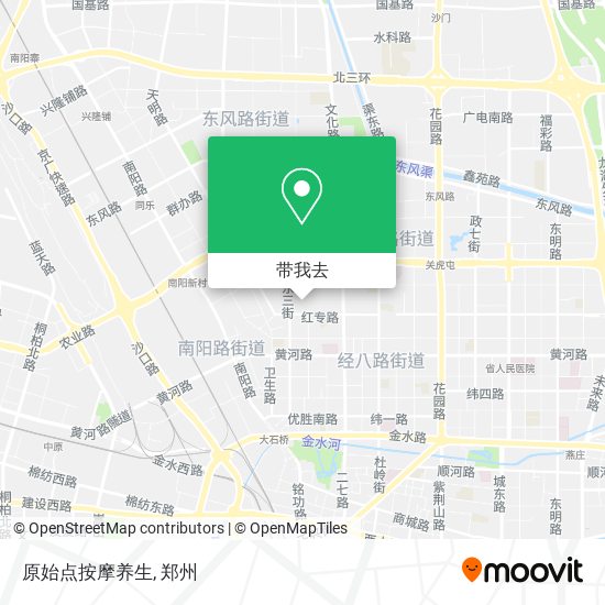 原始点按摩养生地图