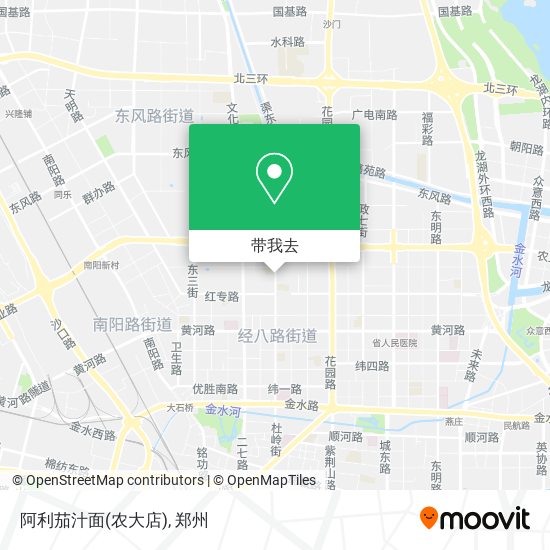 阿利茄汁面(农大店)地图