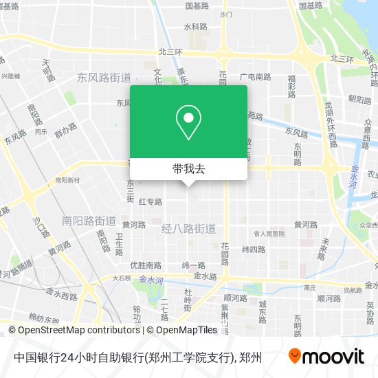 中国银行24小时自助银行(郑州工学院支行)地图