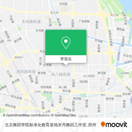 北京舞蹈学院标准化教育基地宋丹舞蹈工作室地图