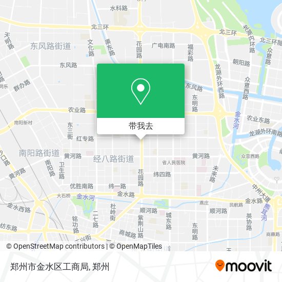 郑州市金水区工商局地图