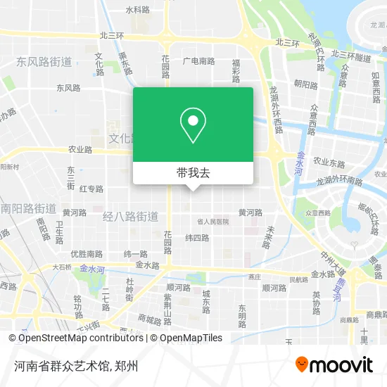 河南省群众艺术馆地图