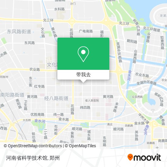 河南省科学技术馆地图