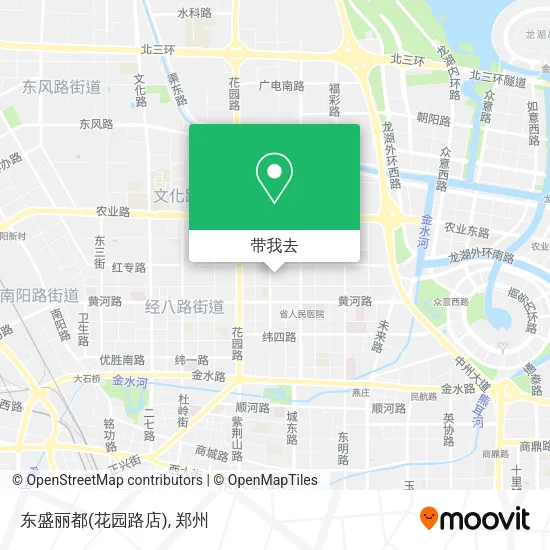 东盛丽都(花园路店)地图