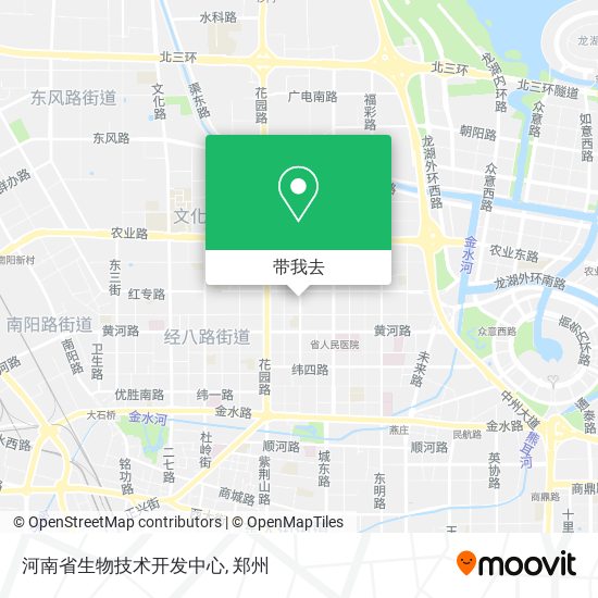 河南省生物技术开发中心地图