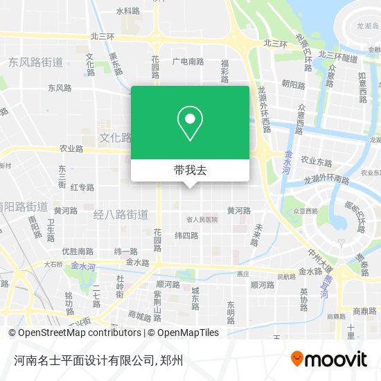 河南名士平面设计有限公司地图