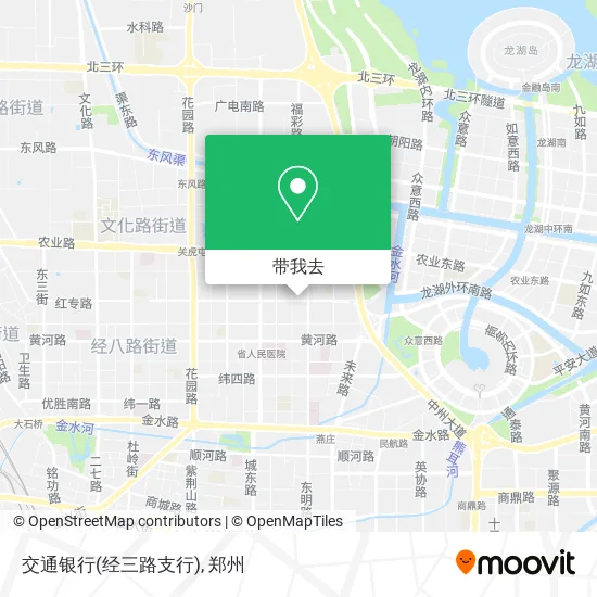 交通银行(经三路支行)地图