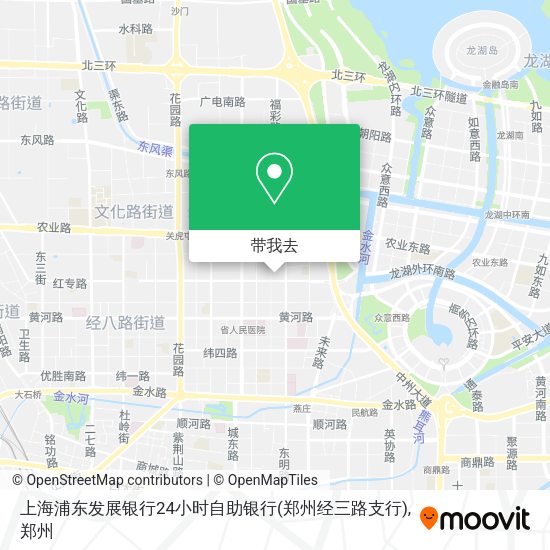 上海浦东发展银行24小时自助银行(郑州经三路支行)地图