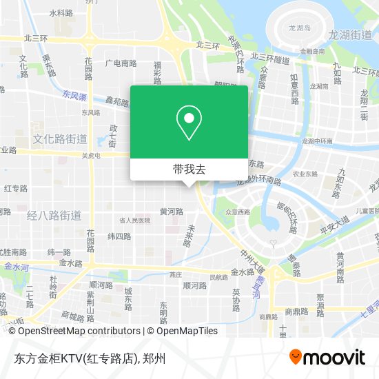 东方金柜KTV(红专路店)地图