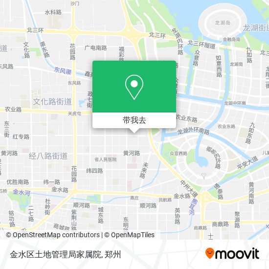 金水区土地管理局家属院地图