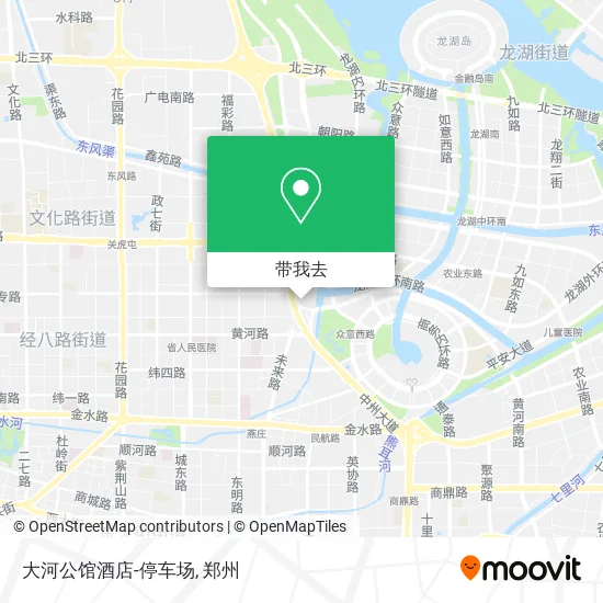 大河公馆酒店-停车场地图