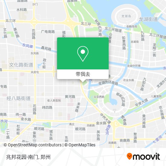 兆邦花园-南门地图