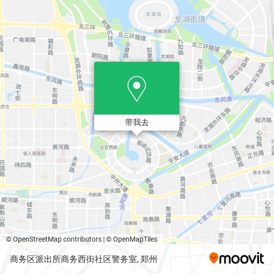 商务区派出所商务西街社区警务室地图