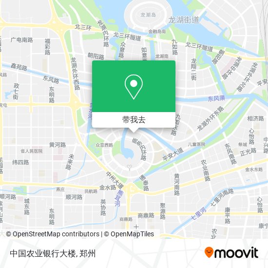 中国农业银行大楼地图