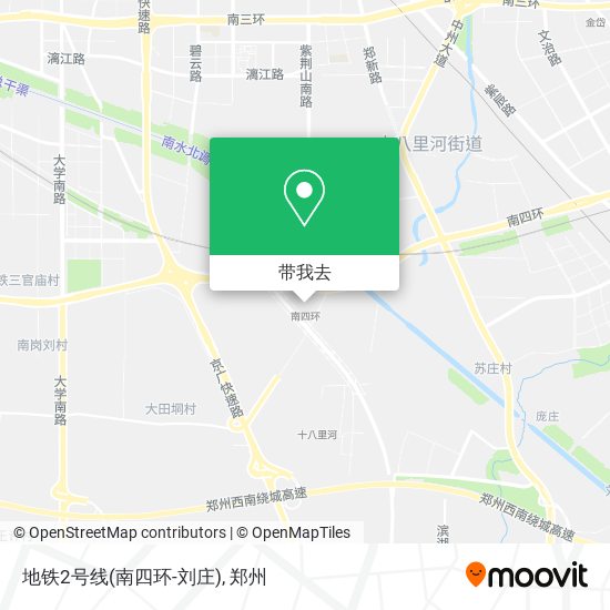 地铁2号线(南四环-刘庄)地图