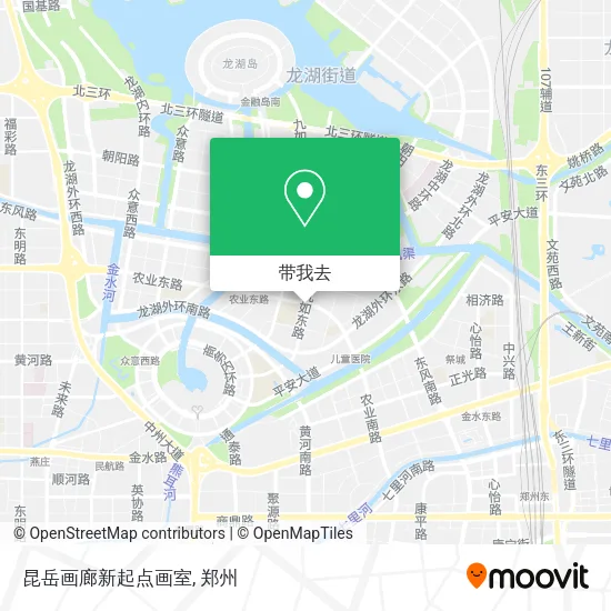 昆岳画廊新起点画室地图
