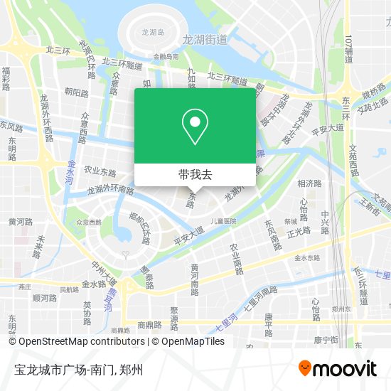 宝龙城市广场-南门地图