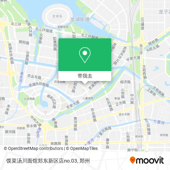 馍菜汤川面馆郑东新区店no.03地图