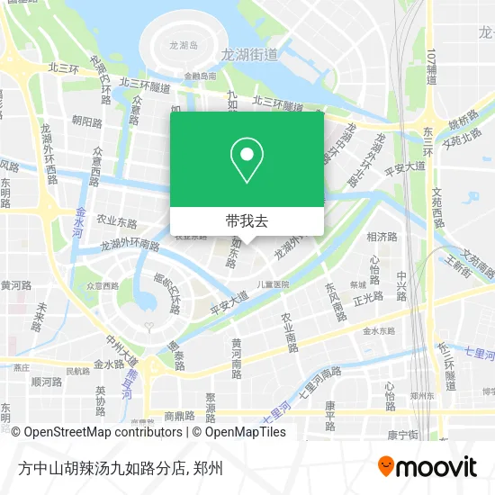 方中山胡辣汤九如路分店地图