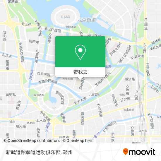 新武道跆拳道运动俱乐部地图