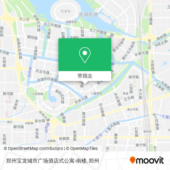 郑州宝龙城市广场酒店式公寓-南楼地图