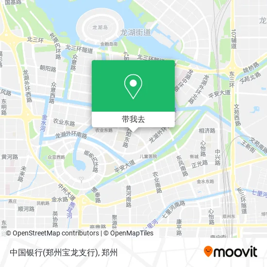 中国银行(郑州宝龙支行)地图