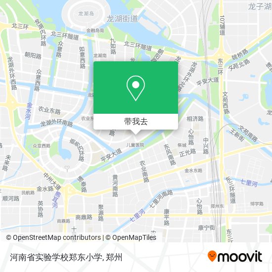 河南省实验学校郑东小学地图