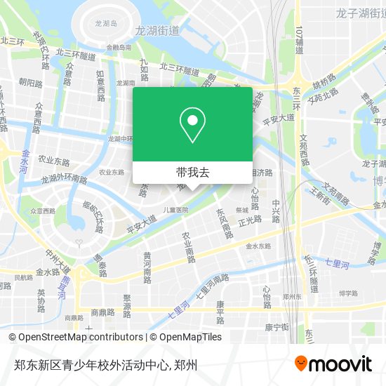 郑东新区青少年校外活动中心地图