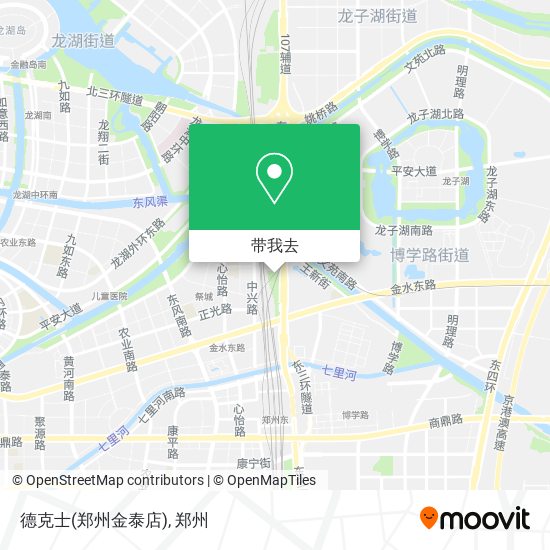 德克士(郑州金泰店)地图