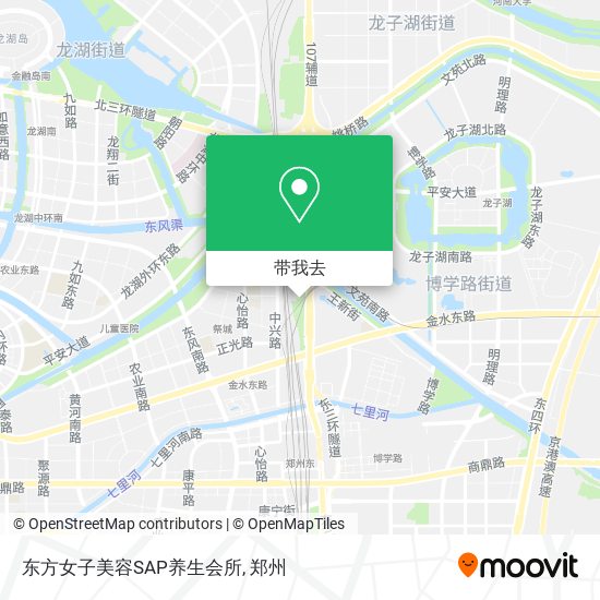 东方女子美容SAP养生会所地图