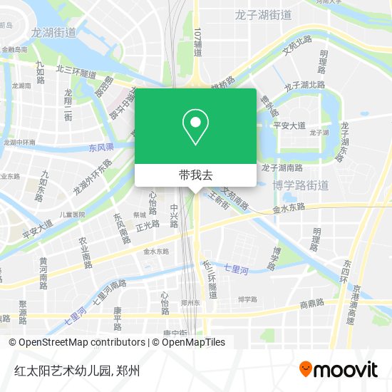 红太阳艺术幼儿园地图