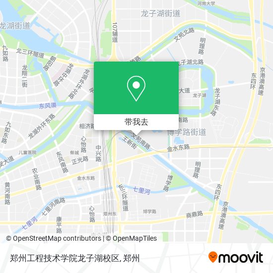 郑州工程技术学院龙子湖校区地图