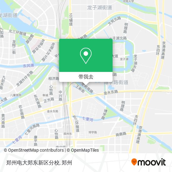 郑州电大郑东新区分校地图
