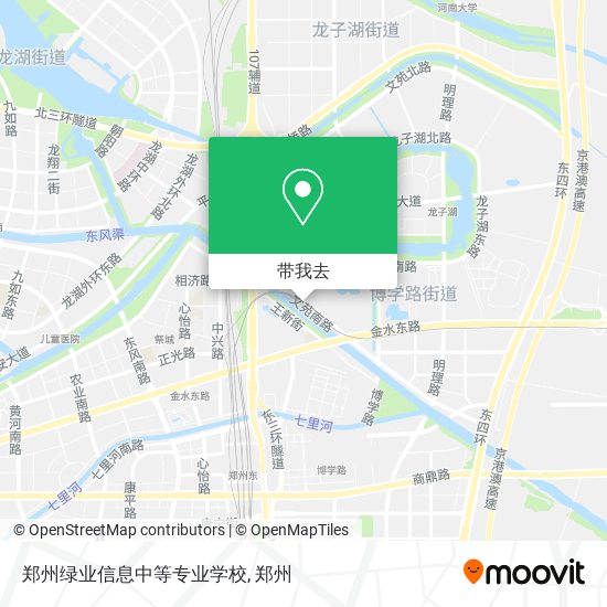 郑州绿业信息中等专业学校地图