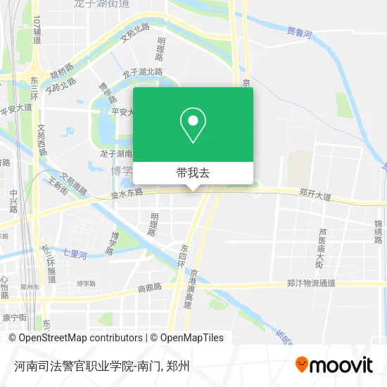 河南司法警官职业学院-南门地图