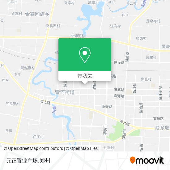 元正置业广场地图