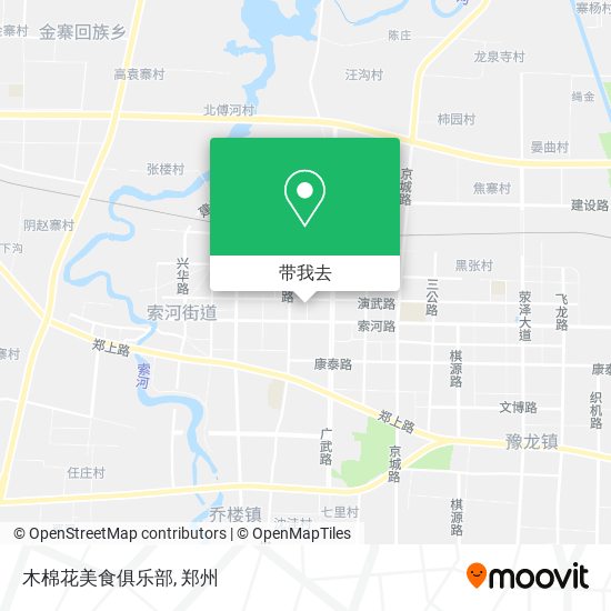 木棉花美食俱乐部地图