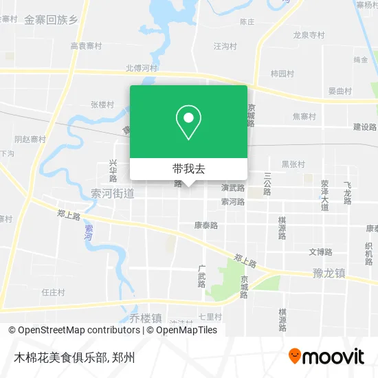 木棉花美食俱乐部地图